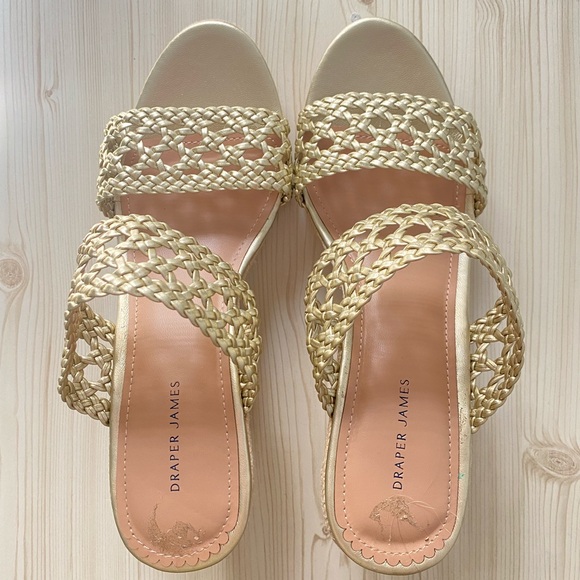 draper james wedge sandals - Picture 1 of 4